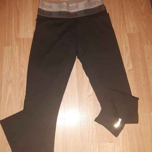 Reebok Womens Active Leggings Small Black